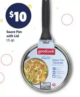 Family Dollar Goodcook Sauce Pan with Lid offer