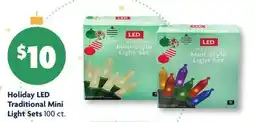 Family Dollar Holiday LED Traditional Mini Light Sets offer
