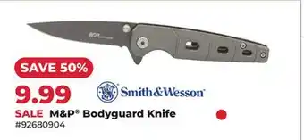 Runnings M&P Bodyguard Knife offer