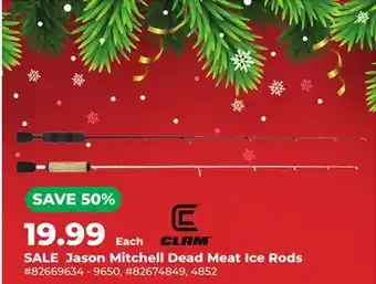 Runnings Jason Mitchell Dead Meat Ice Rods offer