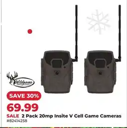 Runnings WILDGAME INNOVATIONS 2 Pack 20mp Insite V Cell Game Cameras offer