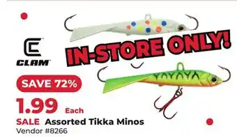 Runnings Assorted Tikka Minos offer