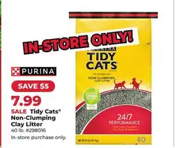 Runnings Tidy Cats Non-Clumping Clay Litter offer
