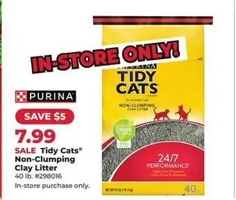 Runnings Tidy Cats Non-Clumping Clay Litter offer