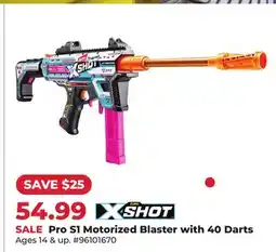 Runnings Pro S1 Motorized Blaster with 40 Darts offer