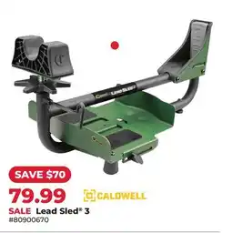 Runnings CALDWELL Lead Sled 3 offer