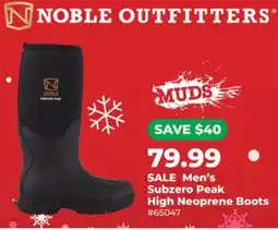 Runnings Men's Subzero Peak High Neoprene Boots offer