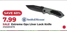 Runnings Extreme Ops Liner Lock Knife offer