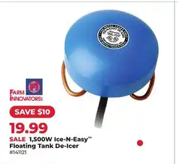 Runnings 1, 500W Ice-N-Easy Floating Tank De-Icer offer