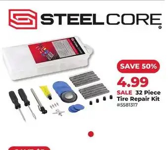 Runnings 32 Piece Tire Repair Kit offer