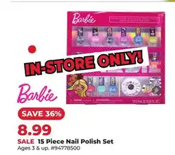 Runnings 15 Piece Nail Polish Set offer