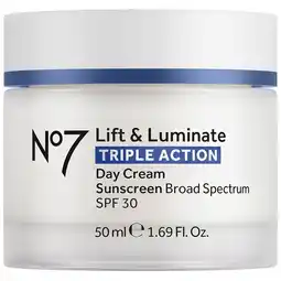 Walgreens Lift & Luminate Triple Action Day Cream with SPF 30 offer