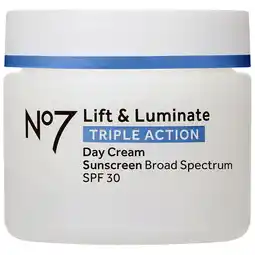 Walgreens Lift & Luminate Triple Action Day Cream with SPF 30 offer