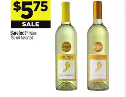 Dollar General Barefoot Wine offer