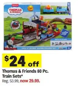 Meijer Thomas & friends train sets offer
