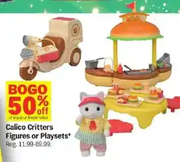 Meijer Calico critters figures or playsets offer