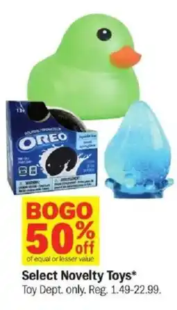 Meijer Select Novelty Toys offer