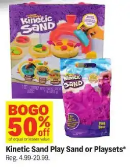 Meijer Kinetic Sand Play Sand or Playsets offer
