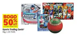 Meijer Sports Trading Cards offer