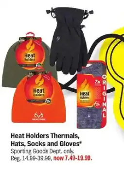 Meijer Heat Holders Thermals, Hats, Socks and Gloves offer