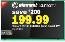 Meijer Element 55" 4K UHD HDR Xumo Smart TV offer