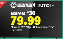 Meijer Element 32" 720p HD Xumo Smart TV offer