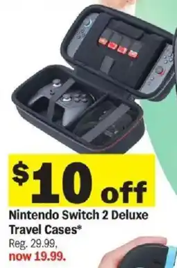 Meijer Nintendo Switch 2 Deluxe Travel Cases offer