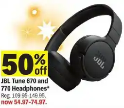 Meijer JBL Tune 670 and 770 Headphones offer