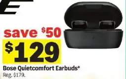 Meijer Bose Quietcomfort Earbuds offer