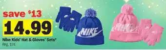 Nike Kids' Hat & Gloves' Sets