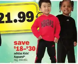 Meijer adidas Kids' Apparel offer