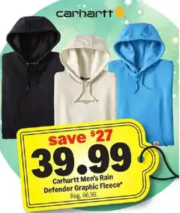Meijer Carhartt Men's Rain Defender Graphic Fleece offer