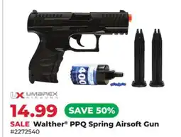 Runnings Walther PPQ Spring Airsoft Gun offer