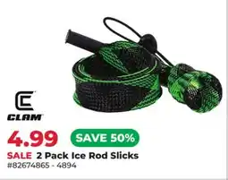 Runnings 2 Pack Ice Rod Slicks offer