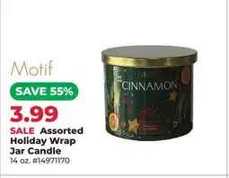 Runnings Assorted Holiday Wrap Jar Candle offer