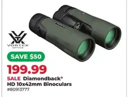 Runnings Diamondback HD 10x42mm Binoculars offer