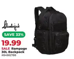 Runnings Rampage 30L Backpack offer