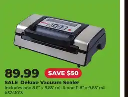Runnings Deluxe Vacuum Sealer offer