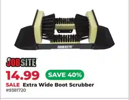 Runnings Extra Wide Boot Scrubber offer