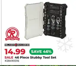 Runnings 46 Piece Stubby Tool Set offer