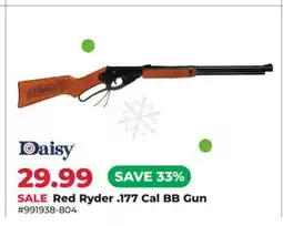 Runnings Red Ryder. 177 Cal BB Gun offer