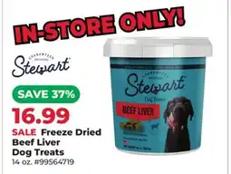 Runnings Freeze Dried Beef Liver Dog Treats offer
