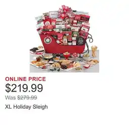 Costco XL Holiday Sleigh offer