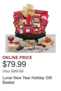 Costco Lunar New Year Holiday Gift Basket offer