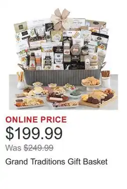 Costco Grand Traditions Gift Basket offer