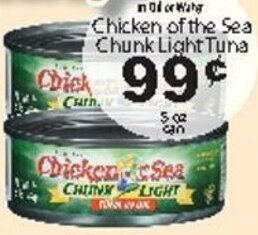 Fine Fare Chicken Of The Sea Chunk Light Tuna offer