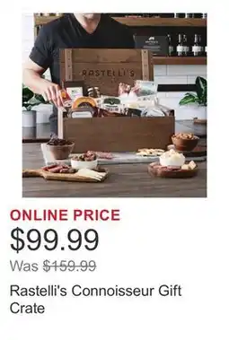 Costco Rastelli's Connoisseur Gift Crate offer