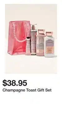 Bath & Body Works Champagne Toast Gift Set offer