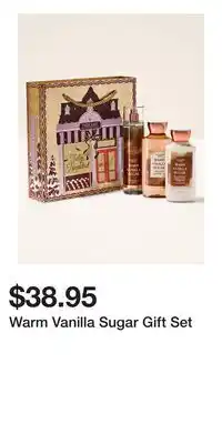 Bath & Body Works Warm Vanilla Sugar Gift Set offer