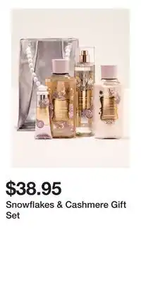 Bath & Body Works Snowflakes & Cashmere Gift Set offer